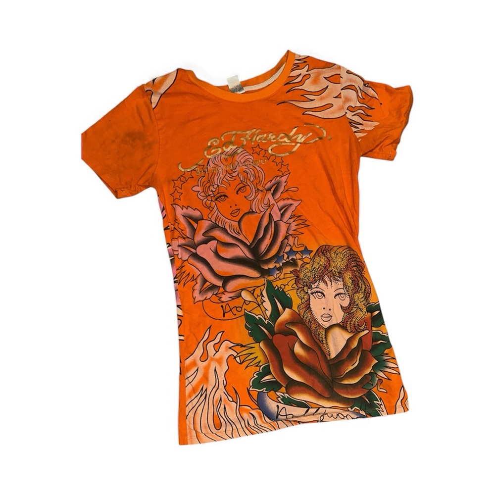Sequin Ed Hardy Tshirt